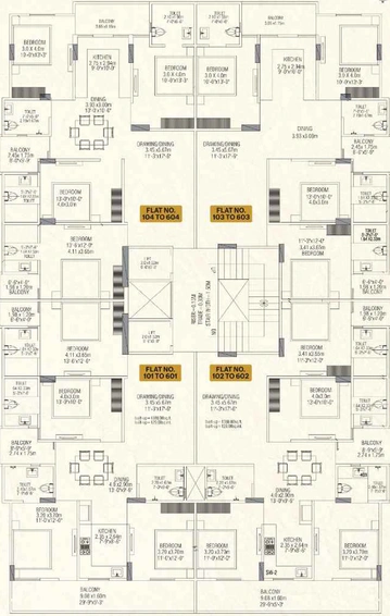 Floor Plan of Quality Ayansh Prime 24 in Mansarovar, Jaipur - Image 191618