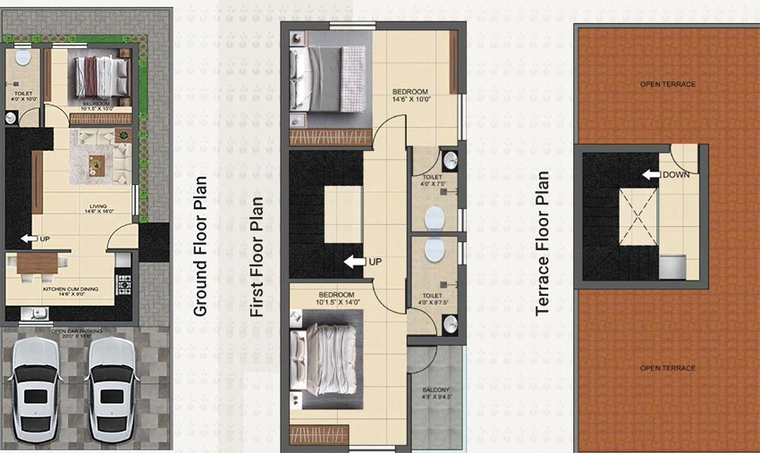 3 BHK House/Villa in MGP Kris Villa in Thoraipakkam, Chennai - Image 823488