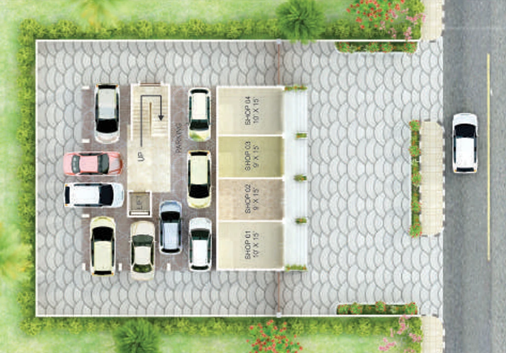 Master Plan of Jarry Anupama Pearl Regency in Friends Colony, Nagpur - Image 116330