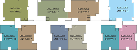 Floor Plan of Pacifica Pride Towers in Padur, Chennai - Image 191841