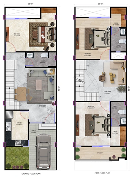 3 BHK Flat in Shri Ratnam Villas in Mansarovar, Jaipur - Image 823513