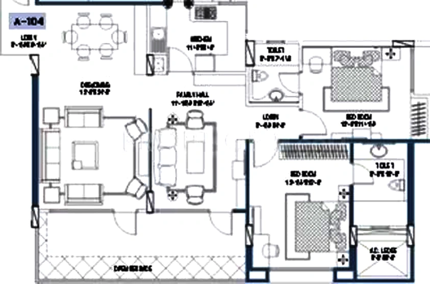 2 BHK Flat in Trimurty Aurum in C Scheme, Jaipur - Image 823549