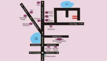 Location of Subham AB Residency - Image 192030