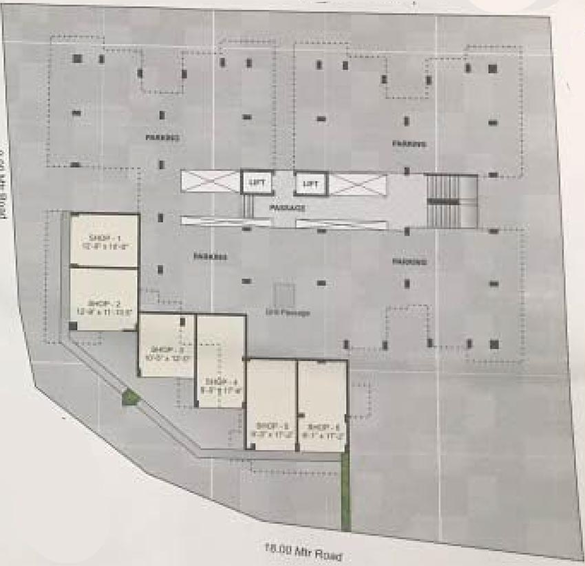 Master Plan of Om Residency in Waghodia Road, Vadodara - Image 192105