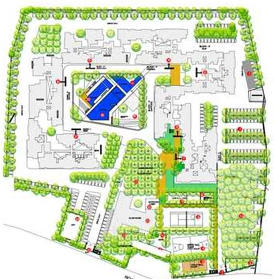 Master Plan of Alpine Pyramid in Sahakara Nagar, Bangalore - Image 192134