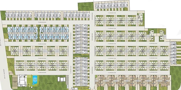 Master Plan of Suryan Hope Town in Chandkheda, Ahmedabad - Image 192153