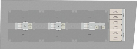 Floor Plan of Om Residency 2 in Chhani, Vadodara - Image 192128