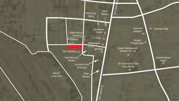 Location of Om Residency 2 - Image 192126