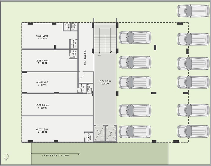 Master Plan of Kuvarsagar Devkuvar 7 in Tragad, Ahmedabad - Image 192196