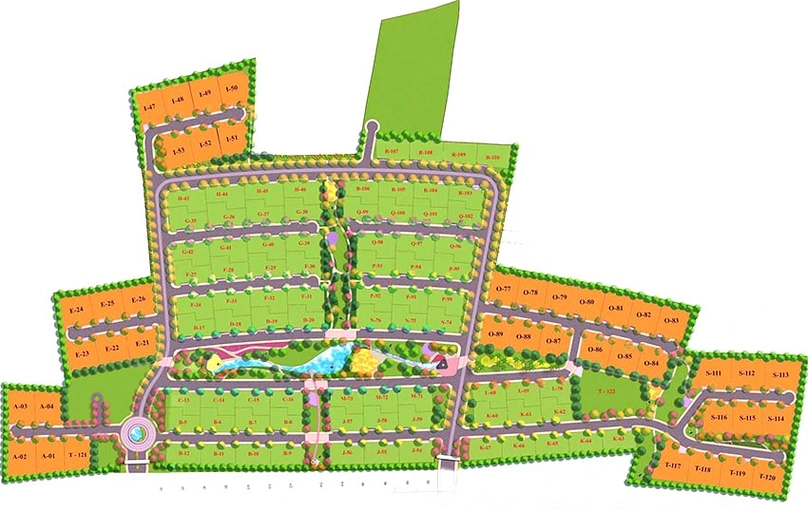 Master Plan of Chaithanya Smaran in Whitefield, Bangalore - Image 192190