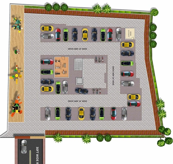 Master Plan of Chethana Heritage in Mahadevapura, Bangalore - Image 192235
