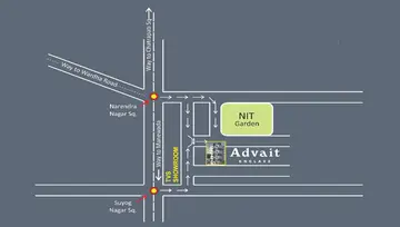 Location of Narayani Advait Enclave - Image 116349