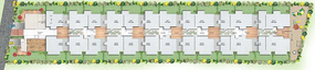 Master Plan of Nester Earth Villaments in Hennur Road, Bangalore - Image 192341