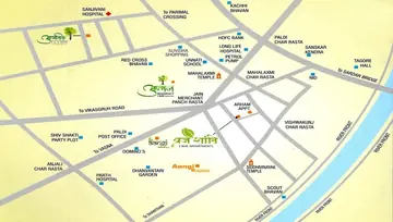 Location of Newven Vrajshanti Appartment - Image 192382