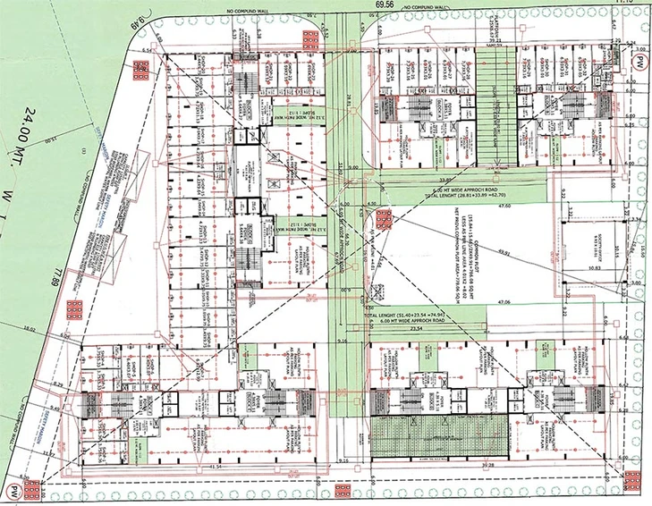 Master Plan of Panchamrut Skyz in Ognaj, Ahmedabad - Image 192409