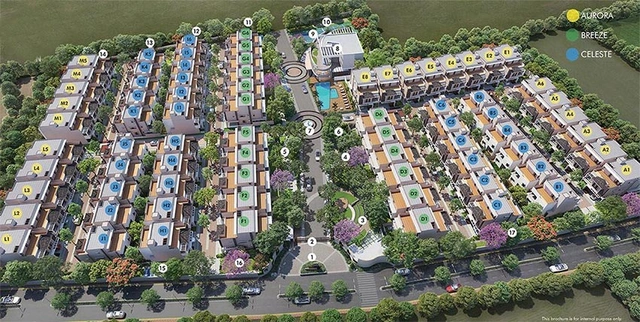 Master Plan of NVT Under The Open Sky in Whitefield, Bangalore - Image 192536