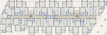 Floor Plan of Shivam Tirupati Heights in Vatva, Ahmedabad - Image 192548