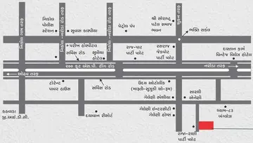 Location of Upasana Tirupati Residency - Image 192624