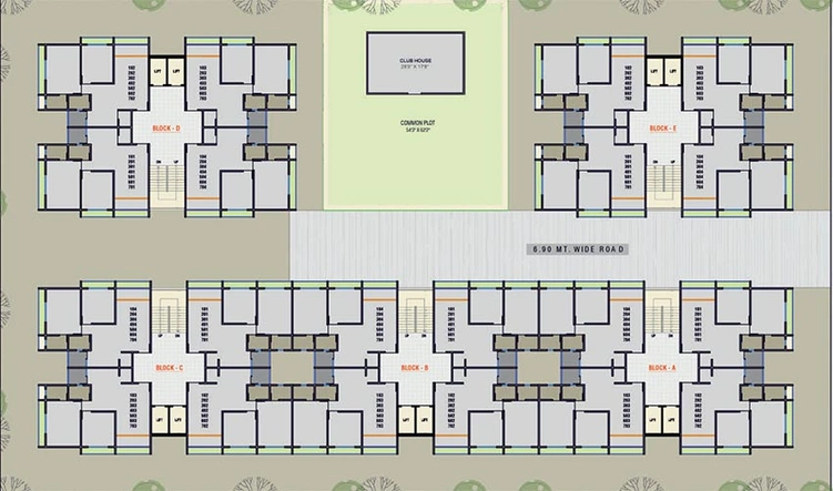 Master Plan of Venus Eminence in Odhav, Ahmedabad - Image 192652