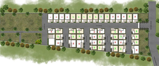 Master Plan of SLN Palazzo in Varthur, Bangalore - Image 192681