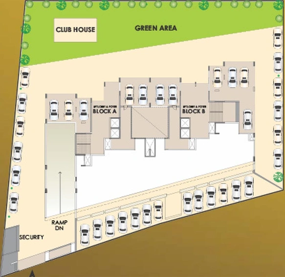Master Plan of Venus Parkheights in Vejalpur, Ahmedabad - Image 192698