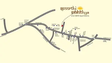 Location of Spoorthi Saahithya - Image 192736