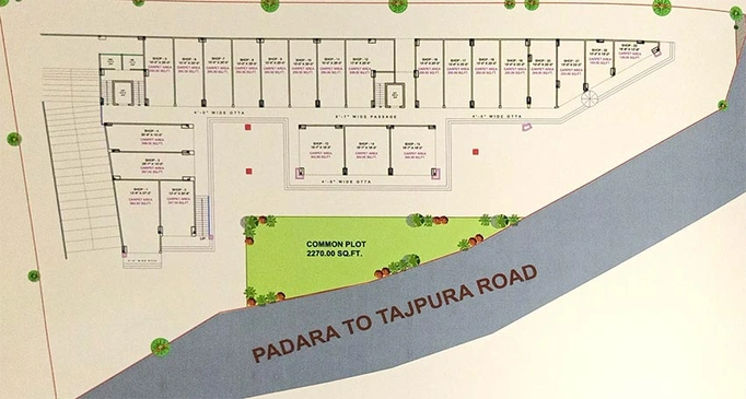 Master Plan of Shakti Pramukh The Hub in Padra, Vadodara - Image 192810