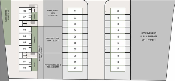 Master Plan of Dhadvi Radhe Residency in Karadiya, Vadodara - Image 192868