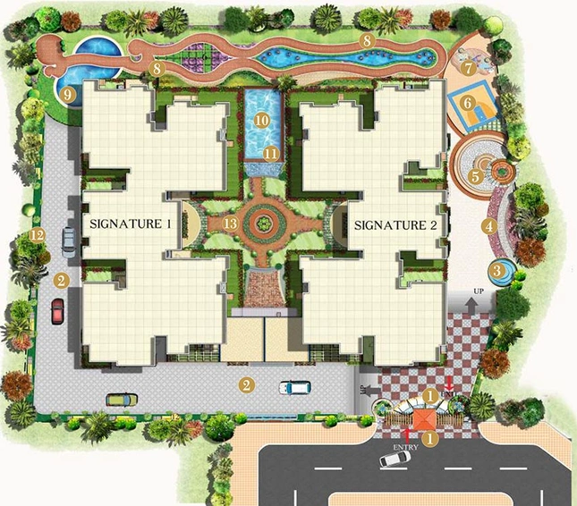 Master Plan of VKC Chourasia Signature in Koramangala, Bangalore - Image 192923
