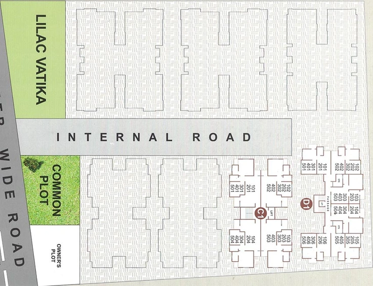 Master Plan of Maa Omkar Residency in Koyali, Vadodara - Image 192980