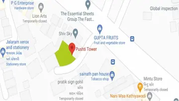 Location of Jitendra Pushti Apartments - Image 192971