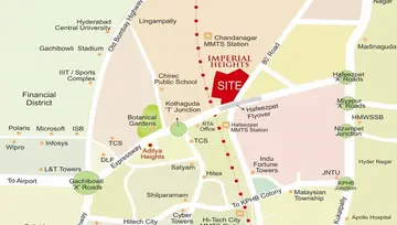 Location of Aditya Imperial Heights - Image 115657