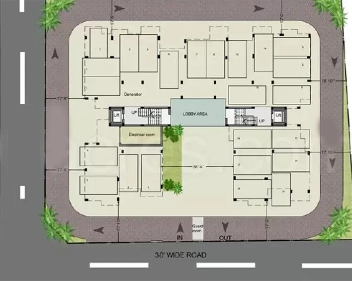 Master Plan of Keystone The Grove in Pallikaranai, Chennai - Image 193201