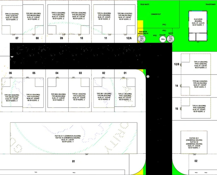 Master Plan of Shreesha Ramnath Sohum in Alkapuri, Vadodara - Image 193296