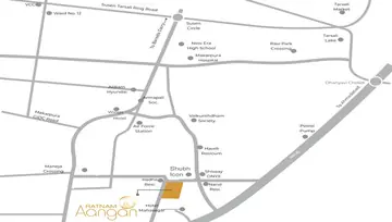 Location of Ratnam Aangan - Image 193310