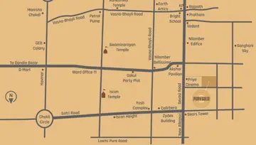 Location of Vallabh Purv Gold - Image 193329