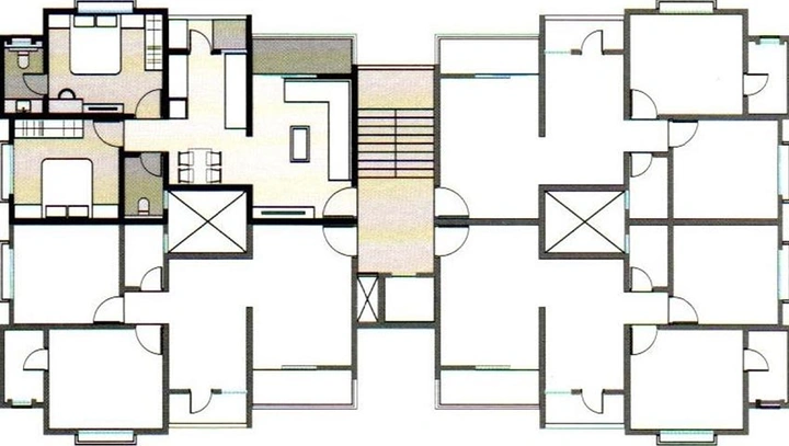 Floor Plan of Westin Pushpak Heights in Undera, Vadodara - Image 193350