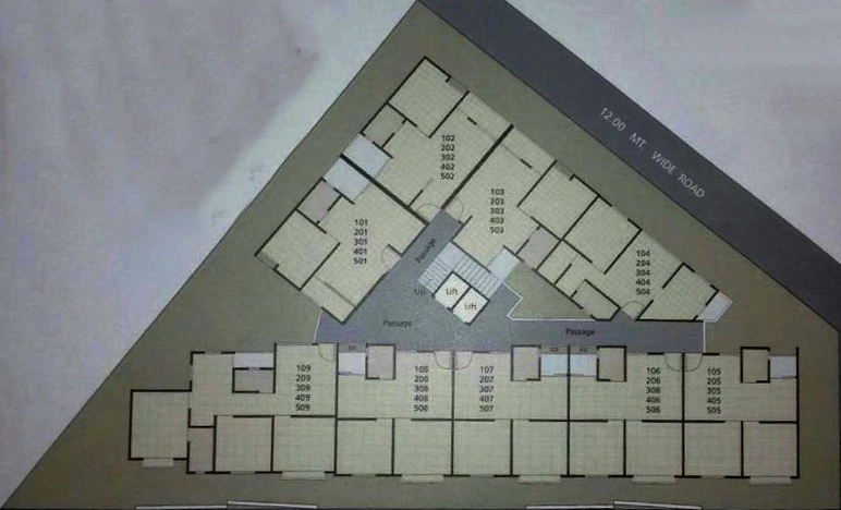 Master Plan of Samruddhi Residency in Soma Talav, Vadodara - Image 193431