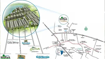 Location of Aparna Hillpark Silver Oaks - Image 115676