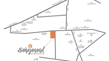 Location of Aarchi Sahajanand Elegance - Image 193642