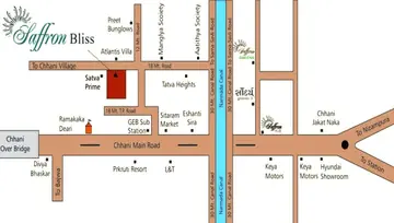 Location of Aarv Saffron Bliss - Image 193648