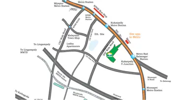 Location of Emami Swanlake - Image 115693