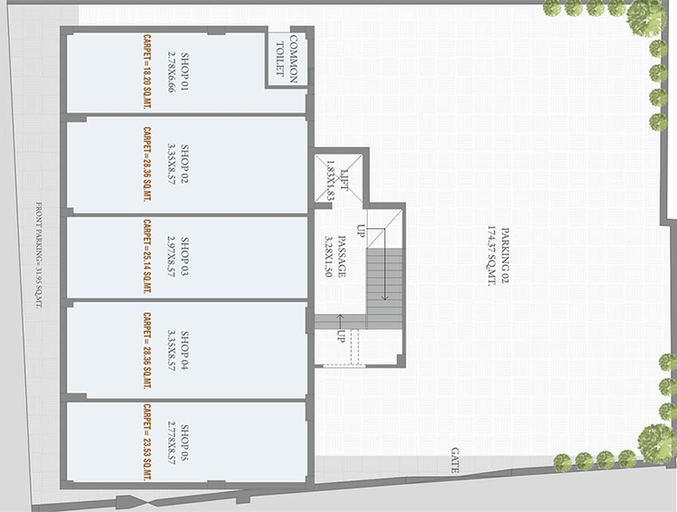 Master Plan of Bharti Sai Madhav in Makarpura, Vadodara - Image 193682