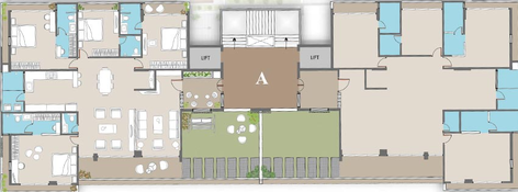 Floor Plan of Samyak Midtown in Gotri, Vadodara - Image 193719