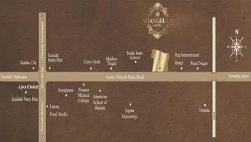 Location of Kuber Shangri La Imperial - Image 193877