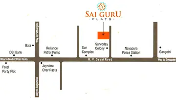 Location of Jay Sai Guru Flats - Image 193981
