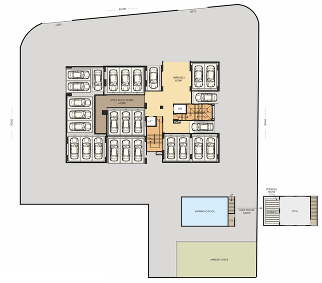 Master Plan of Sapra Power Boulevard in Mundhwa, Pune - Image 115703