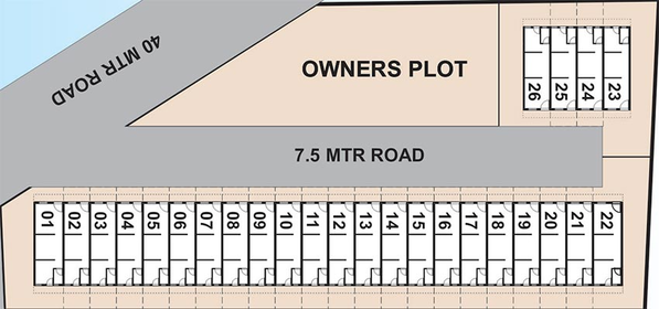 Master Plan of Shiva Shiv Aashray in Bill, Vadodara - Image 194077