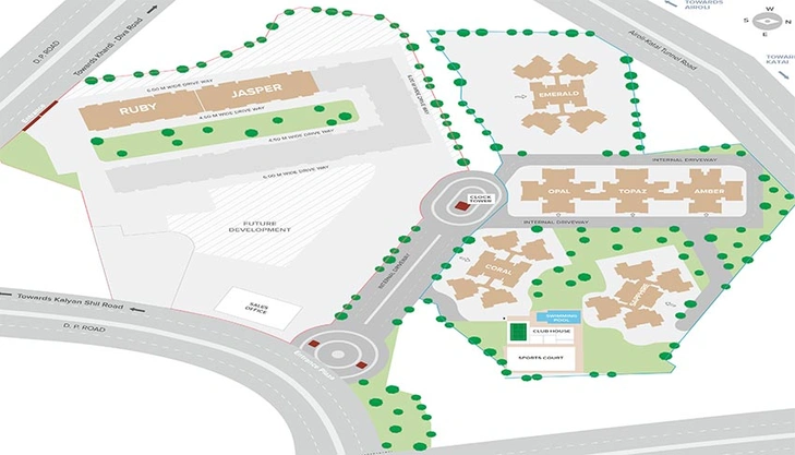 Master Plan of Marathon Nextown in Dombivli, Thane - Image 194248