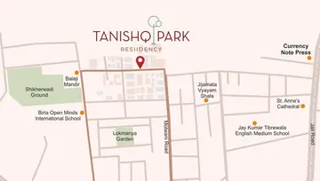 Location of Mittal Tanishq Park Residency - Image 194315